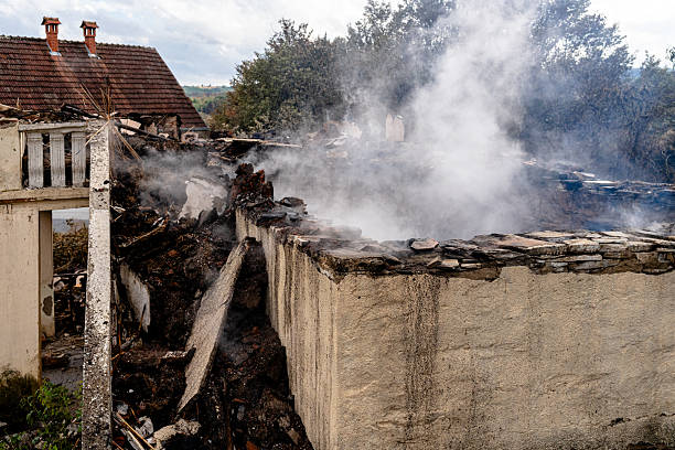 Professional Emergency Fire Cleanup technician working in Welch, MN